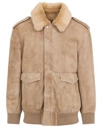 Prada - Leather Jacket - Lyst