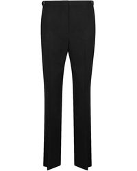 The Row - Wool Straight Trousers - Lyst