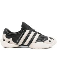 Y-3 - Leather Trainers - Lyst