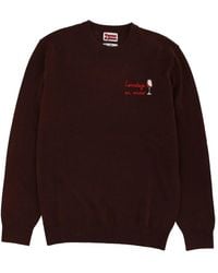 MC2 Saint Barth - Sweater With Embroidery - Lyst