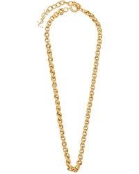 Saint Laurent - Sautoir Chaine Marte Accessories - Lyst