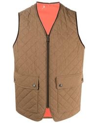 DSquared² - Reversible Quilted Vest Jacket - Lyst