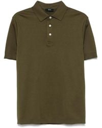 Herno - Knitted Polo Shirt - Lyst