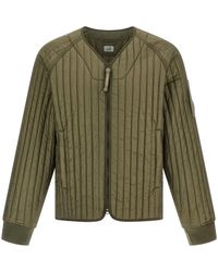 C.P. Company - Ribbed Down Jacket - Lyst