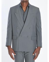 Gucci - Double-Breasted Jacket - Lyst