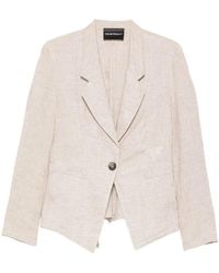 Emporio Armani - Silk Nylon Blend - Lyst
