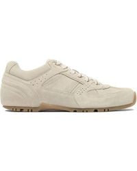Alohas - Tb.56 Suede Cream Leather Sneakers - Lyst