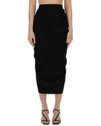 Dries Van Noten - Skirt With Drape - Lyst