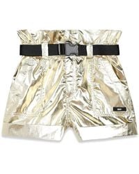 DKNY - Short+Belt - Lyst