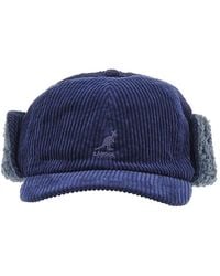 Kangol - Corduroy Baseball Hat With Earflap - Lyst