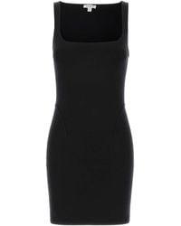 Alaïa - Alaia Mini Bodycon Dress Silk Viscose Blend - Lyst