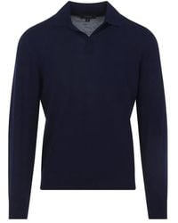 Sease - Ultra Fine Virgin Wool Polo - Lyst