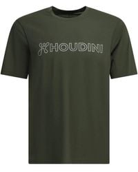 Houdini Sportswear - Pace Air Message Recycled Polyester Crewneck T-Shirt - Lyst