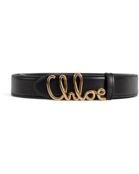 Chloé - Iconic Leather Belt - Lyst