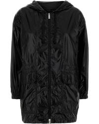 Herno - Black Nylon Jacket - Lyst