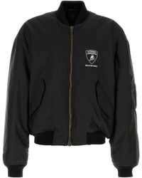 Balenciaga - Nylon X Automobili Lamborghini Bomber Jacket - Lyst