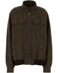 Miu Miu - Embroidered Wool Jacket - Lyst