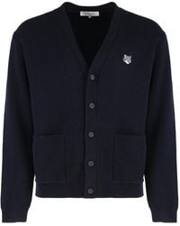 Maison Kitsuné - Maison Kitsuné Cardigan - Lyst