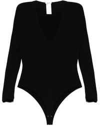 Wolford - V-Necked Bodysuit - Lyst
