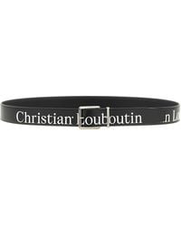 Christian Louboutin - 'The Maxi Belt' Belt - Lyst