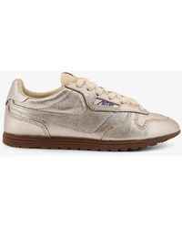 Autry - Low-Top Windspin Leather Sneakers - Lyst