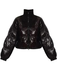 DIESEL - W-Arrior Cropped Down Jacket - Lyst