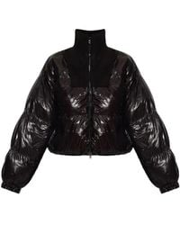 DIESEL - W-Arrior Cropped Down Jacket - Lyst
