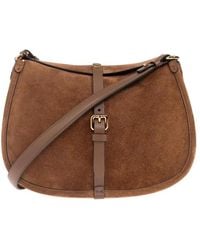 Etro - Suede Shoulder Bag - Lyst