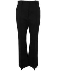 Lanvin - Tuxedo Cigarette Trousers - Lyst