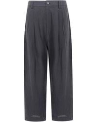 Ziggy Chen - Pleated Tapered Trouser - Lyst