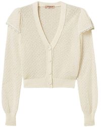 Twinset - Pearl Wool Sweater - Lyst
