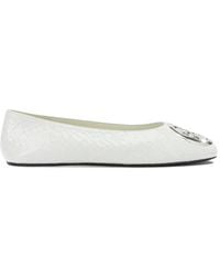 Tory Burch - Goat Bovine Leather Ballerinas - Lyst