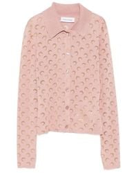 Marine Serre - Moon-Print Cardigan - Lyst