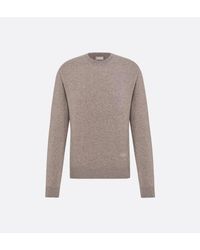 Dior - Wool Cashmere Knit Top - Lyst