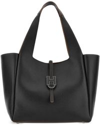 Hogan - Exposed-Grained Leather Bag - Lyst