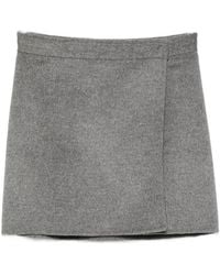 Semicouture - June Wool Skirt - Lyst