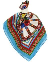 Dolce & Gabbana - Dolce & Gabbana 'Carretto' Scarf - Lyst