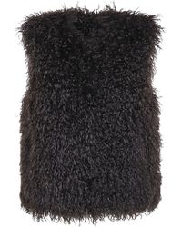 MICHAEL Michael Kors - Faux Fur Vest - Lyst