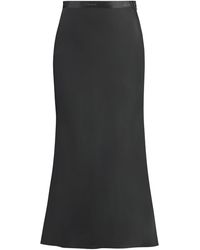 Calvin Klein - Bias Midi Skirt - Lyst
