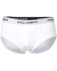 Dolce & Gabbana - Dolce & Gabbana Brando Bi-Pack Cotton Briefs - Lyst