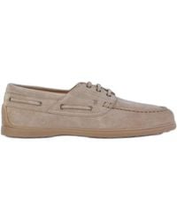 Tod's - Calfskin Flat Shoes - Lyst