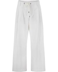 Brunello Cucinelli - Interlock Couture Trousers - Lyst