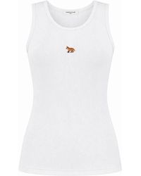 Maison Kitsuné - Top Baby Fox Organic Cotton Tops - Lyst