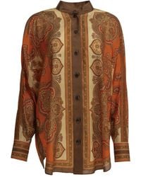 Zimmermann - "Mahon" Casual Shirt - Lyst