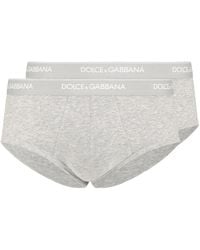 Dolce & Gabbana - Dolce & Gabbana Bi-Pack Briefs "Brando" - Lyst
