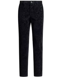 Etro - Roma Flat Front Trouser - Lyst