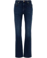 7 For All Mankind - Mid Rise Jeans - Lyst