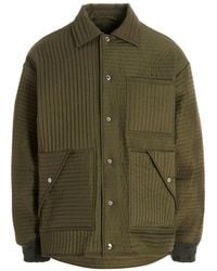 Khrisjoy - 'Chore Quilted Stripes' Down Jacket - Lyst