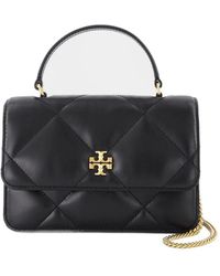 Tory Burch - Kira Diamond Mini Wallet On Chain - Lyst