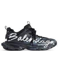 Balenciaga - Track Signature Low-Top Sneakers - Lyst